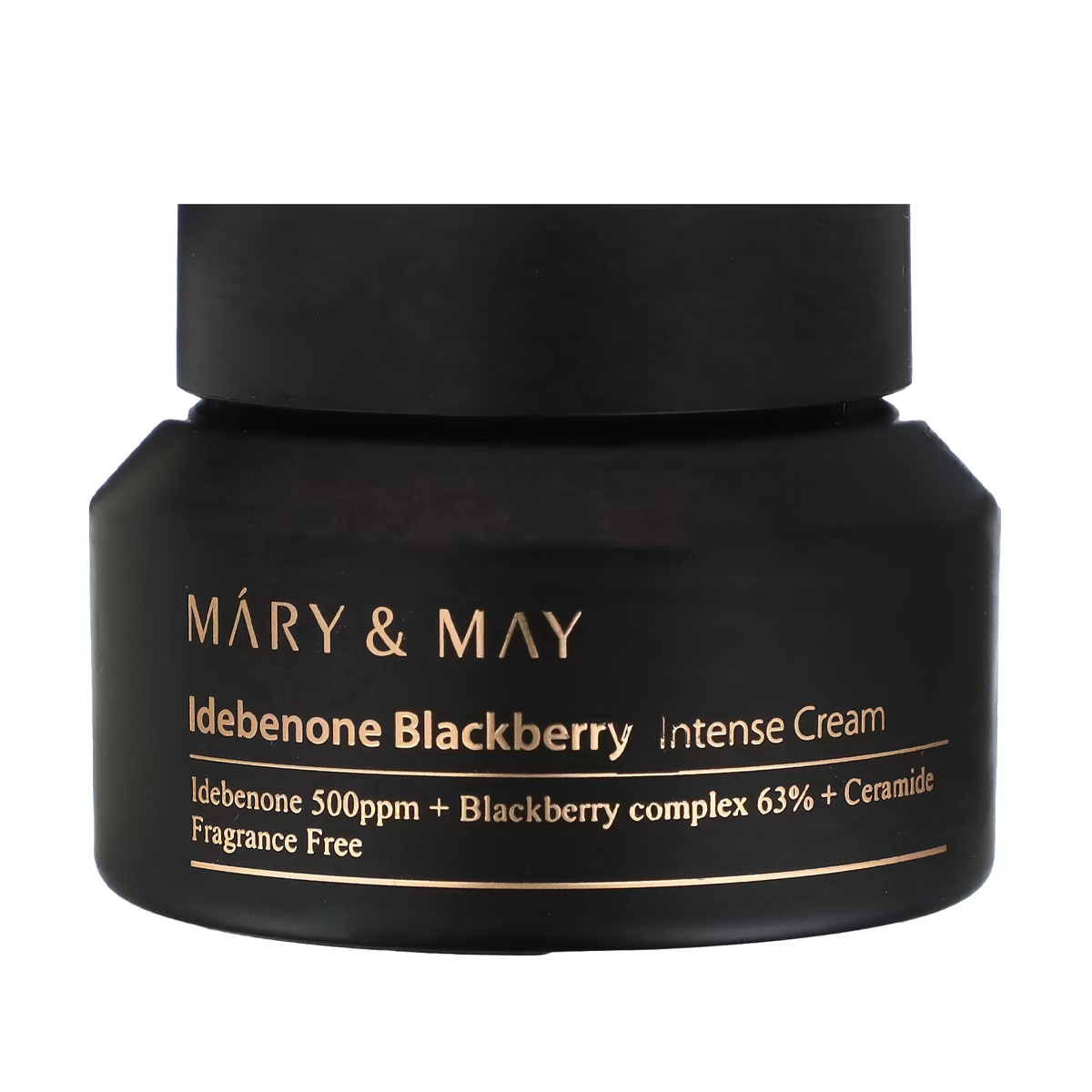 Зволожувальний крем для обличчя Mary &amp; May Idebenone Blackberry Complex Intensive Cream з антиоксидантами, 70 г